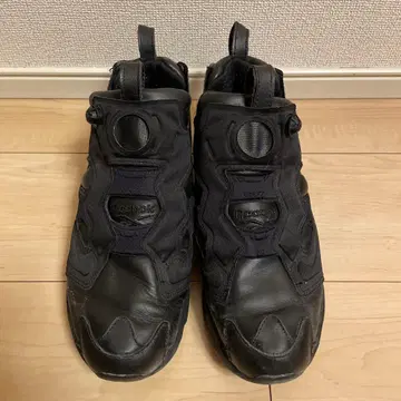 Reebok 리복 펌프 퓨리 저널 별주 블랙 가죽 26cm