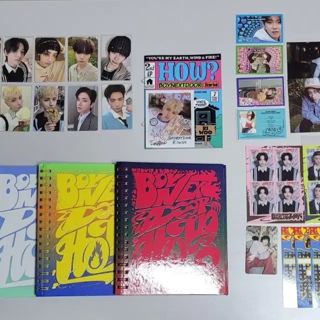 보넥도 개봉앨범 포카 일괄