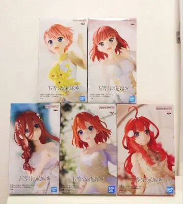 5등분의 신부 애니메이션 원화전 Ver. 피규어 5체 세트 판매