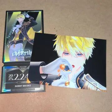 니지산지 서니 블리스코 브로마이드 티켓풍 카드