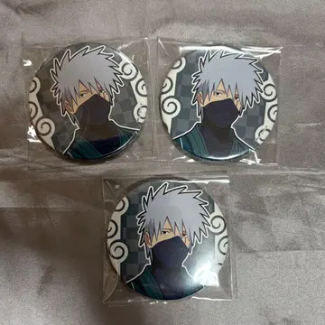 NARUTO 하타케 카카시 먹거리 캔뱃지