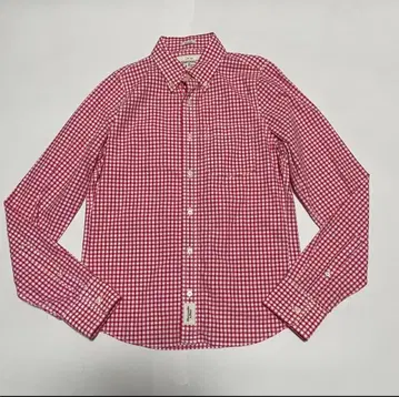 m2853 애버크롬비&피치 체크 셔츠 긴팔 M