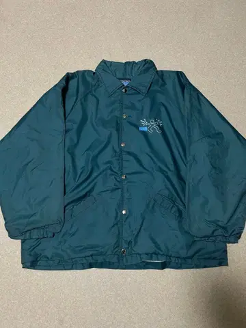 90s DAKOTA 다크 그린 나일론 자켓 L 사이즈