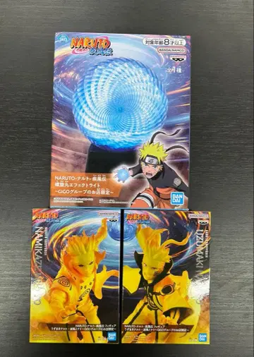 NARUTO 피규어 3개 세트