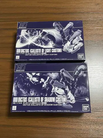HG 디키투스 빛 그림자 세트