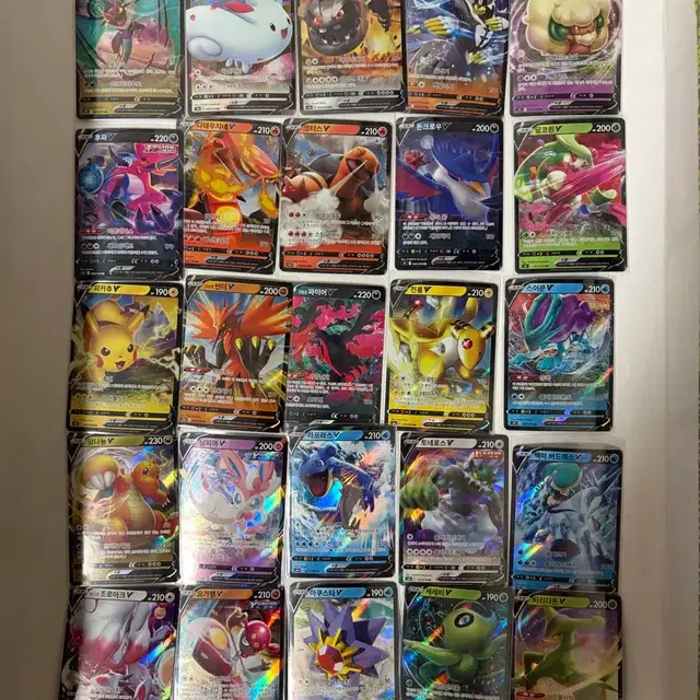 포켓몬카드) V / Vmax 모음 + @= 50장이상 + 앨범