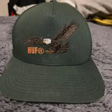 HUF 독수리 자수 스냅백 캡