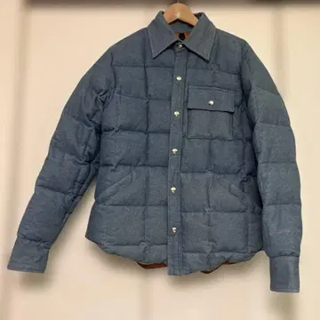 크레센트 다운웍스 다운 셔츠 데님 L