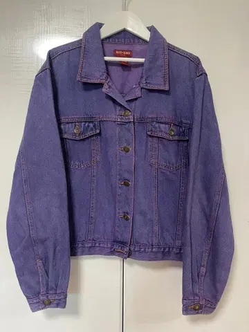 구제 의류 BLUE RIDGE 퍼플 데님 자켓