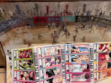 하이큐!! 최강 점프 부록 데뷔 티켓 B3 양면 포스터