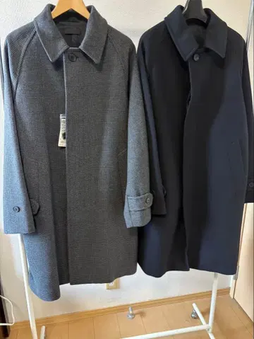 UNIQLO 싱글 브레스 코트 2벌 세트 L 사이즈 미사용 택 포함 있음