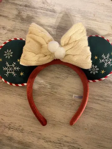 디즈니 리조트 크리스마스 머리띠