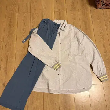 올 캐주얼 스카이피스 긴팔 셔츠 사이드 벨트 팬츠 세트 판매