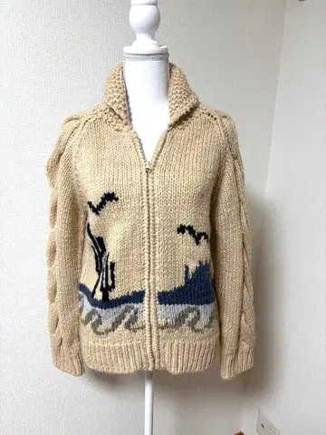 VERSEAU  스웨터 집업 사이즈 38 니트