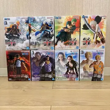 원피스 전광절경 THE 출항 피규어 묶음 판매 8체 세트