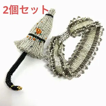 비즈 직조 브로치