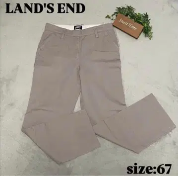 [ LAND'S END ] 랜즈엔드 (67) 스트레치 와이드 팬츠 그레이