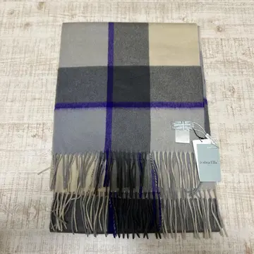 새상품 Joshua Ellis (조슈아 에리스) 캐시미어 체크 스톨