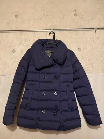 TATRAS 네이비 더블 브레스트 다운 자켓