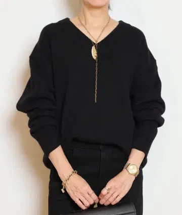 Deuxieme Classe CASHY OVER V넥 풀오버