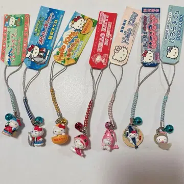 [ 시즈오카 ] 지역 한정 키티 스트랩 7종 세트