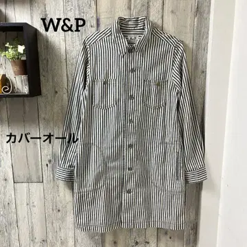 WandP 스트라이프 커버올 데님 원단