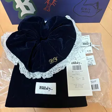 Bibiy [정품] 새상품 미사용 MILLIE SHUSHU 네이비