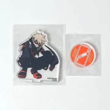 히로아카 월드 히어로즈 미션 바쿠고 카츠키 TOHO 특전 아크릴 스탠드