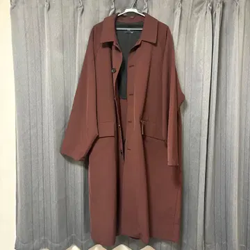 HARE 스텐카라 코트 레드 브라운 M