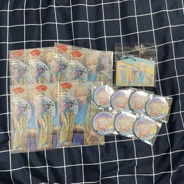 니지산지 스이파라 히바치 마나 캔뱃지 아크릴 스탠드 클리어 카드 에마