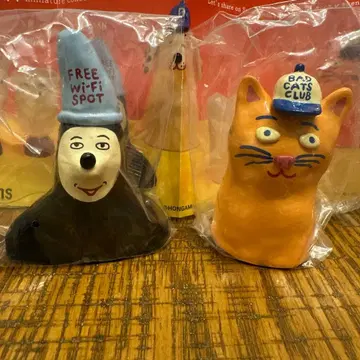 HONGAMA 미니어처 컬렉션 캡슐 토이 CAT SATAN 2세트