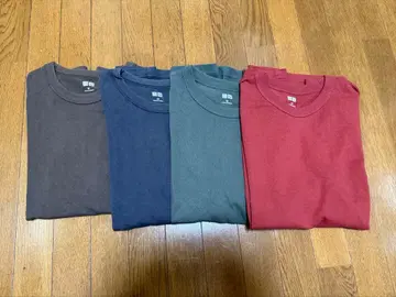 UNIQLOU 유니클로U 헤비 웨이트 크루넥 T-SHIRT