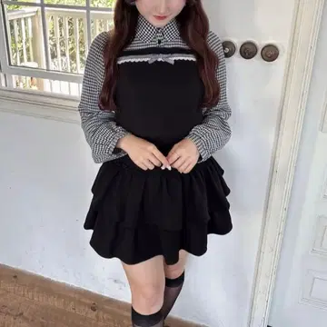 evelyn 에블린 티어드 미니 OP