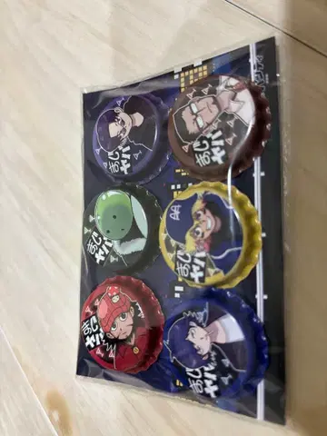 진심으로 야바시티 왕관 배지 6개 세트