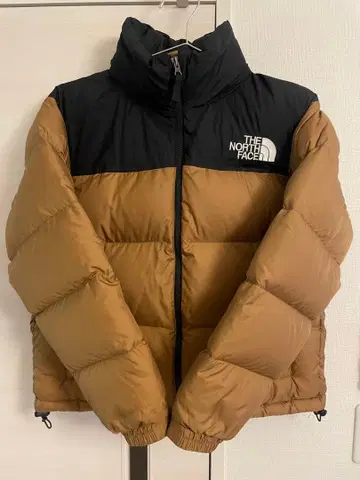 THE NORTH FACE 다운 자켓 M 사이즈 브라운/블랙