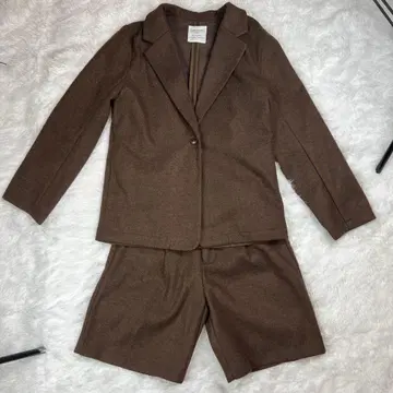 [ 미사용 새상품 ] verna. 브라운 셋업 사이즈 F