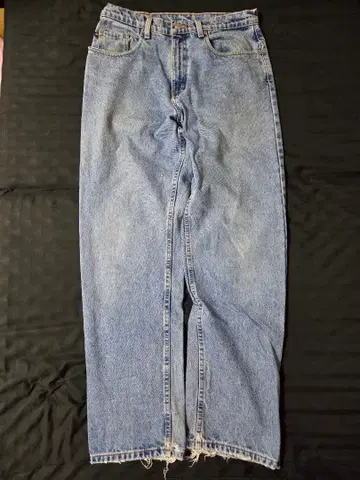 POLO JEANS 배기 데님 팬츠