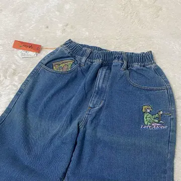 Left Alone 레프트 얼론 데님 팬츠 청바지 자수 택 포함