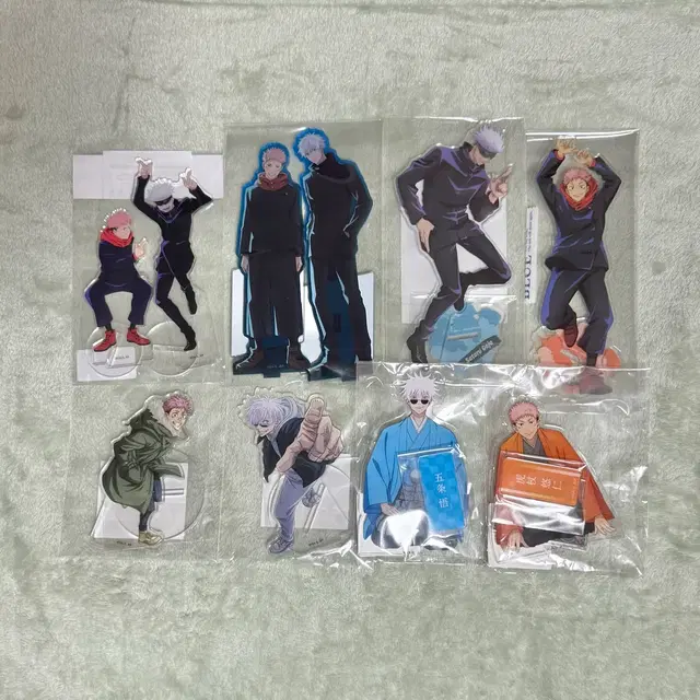 주술회전 꽃놀이 해변 OIOI 킷테 신년 고죠 이타도리 아크릴 스탠드