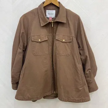 브라운 베이지 프리 사이즈 에마