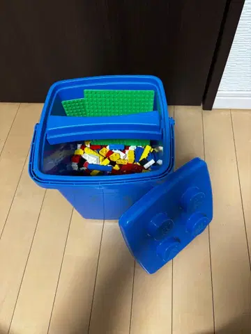 LEGO 블록 블루 박스