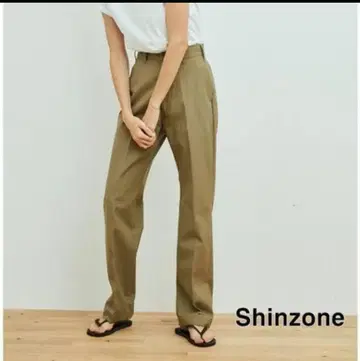 신존 하이웨스트 치노 팬츠 36