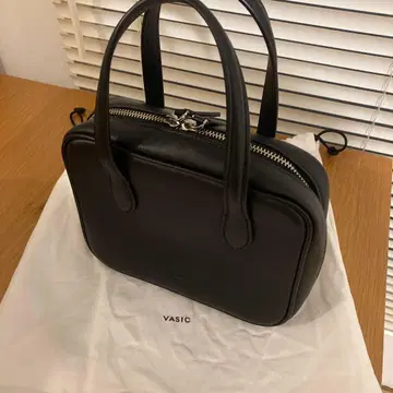 VASIC AMBER INIMINI 블랙 천연 가죽