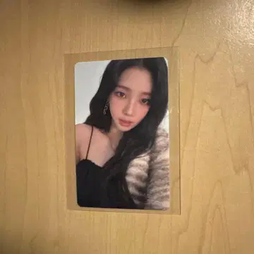 aespa 카리나 회장 한정판 6000엔 이상 구매 혜택 트레이딩 카드