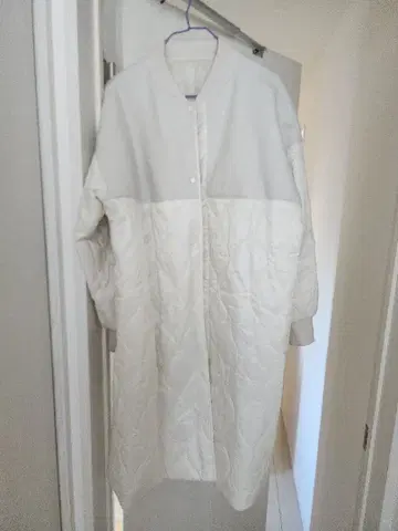 paltier 퀼팅 롱 코트 M 사이즈