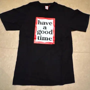 have a good time T셔츠 S 블랙