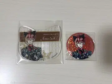 악마 고양이 난자타운 아크릴 코스터 캔뱃지 페네스