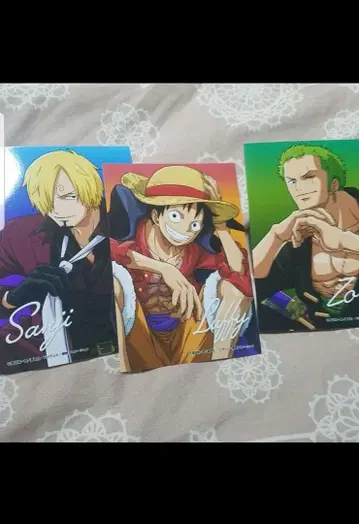 원피스 루피 조로 상디 브로마이드 점프 페스타 2023 JF