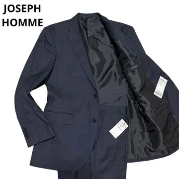 미사용 택 포함! 조셉옴므 다크 네이비 헤링본 울 수트 L 상당 119