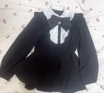 [ 선착순 ] 시크릿허니 액세서리 리본 레이스 프릴 셋업